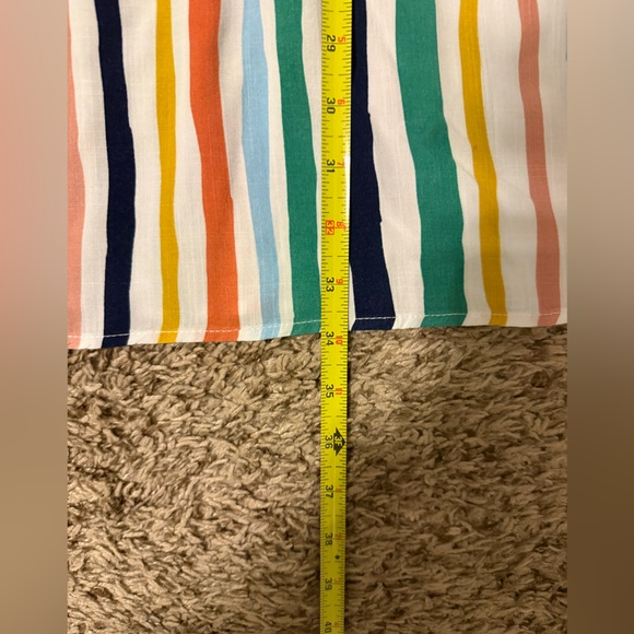 JODIFL Multicolor Striped V-Neck Dress - Picture 16 of 16